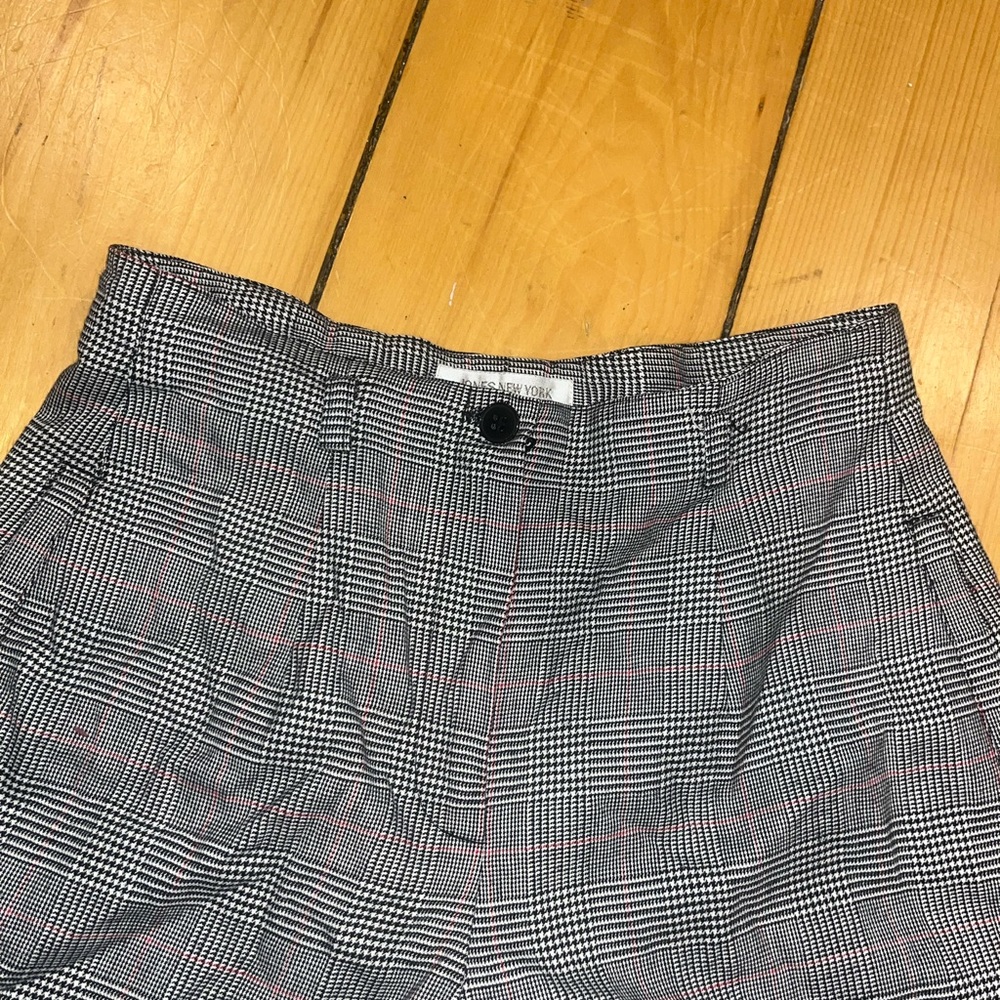 Plaid Business Pants